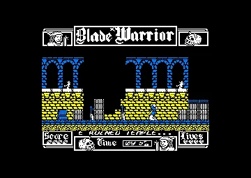 Blade Warrior (UK) (1989) screen shot game playing